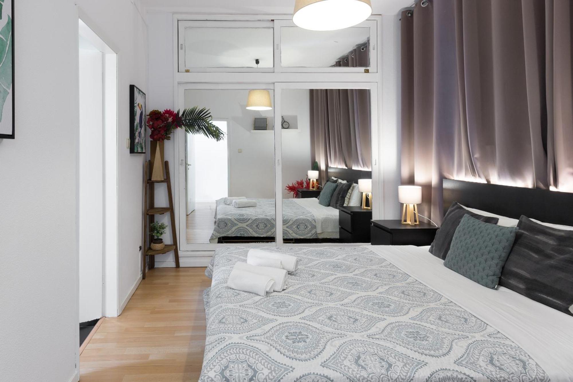 波尔图Host Wise - Large Flat W Terrace - Ace Location At Aliados公寓 客房 照片