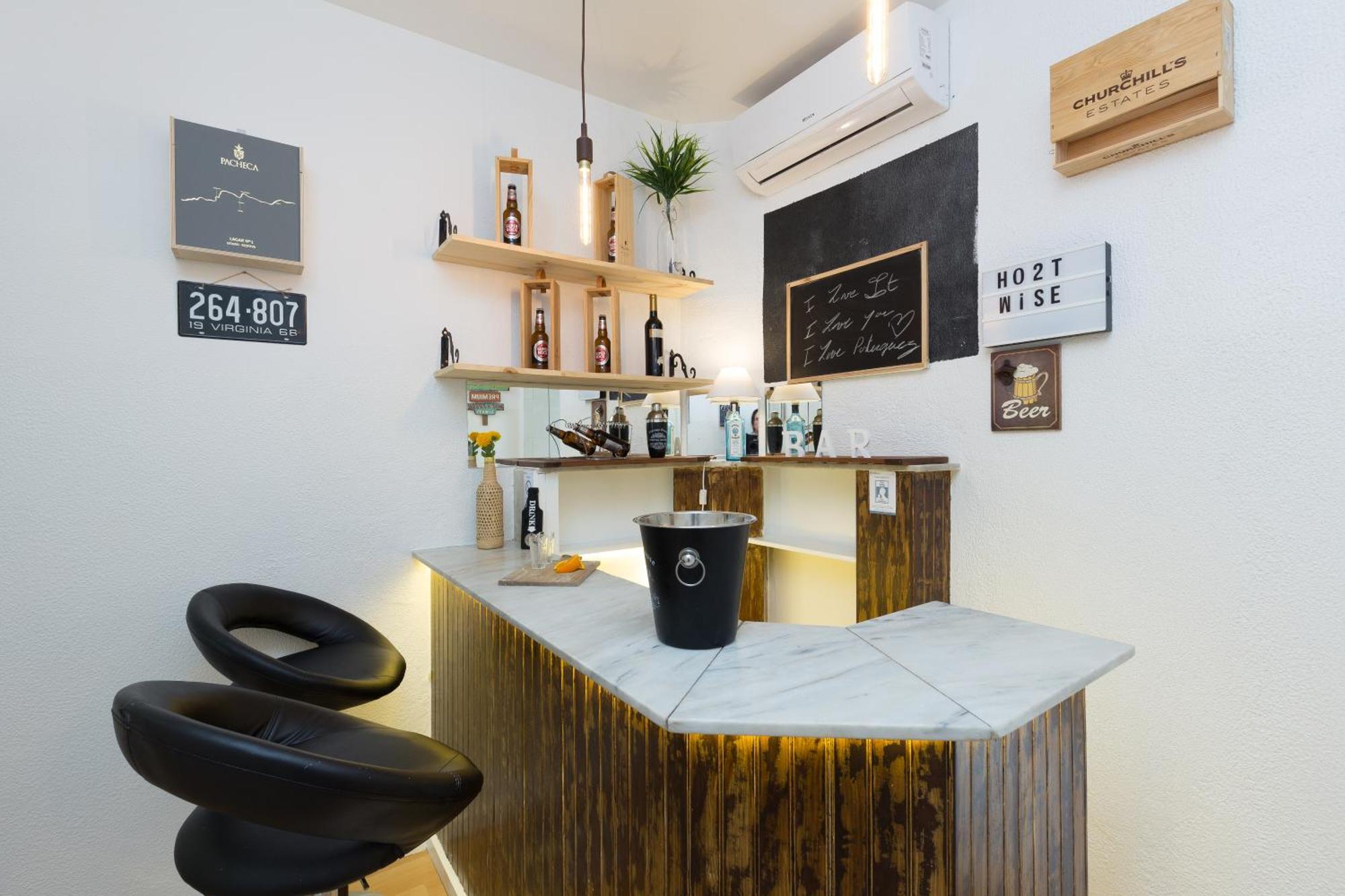 波尔图Host Wise - Large Flat W Terrace - Ace Location At Aliados公寓 客房 照片